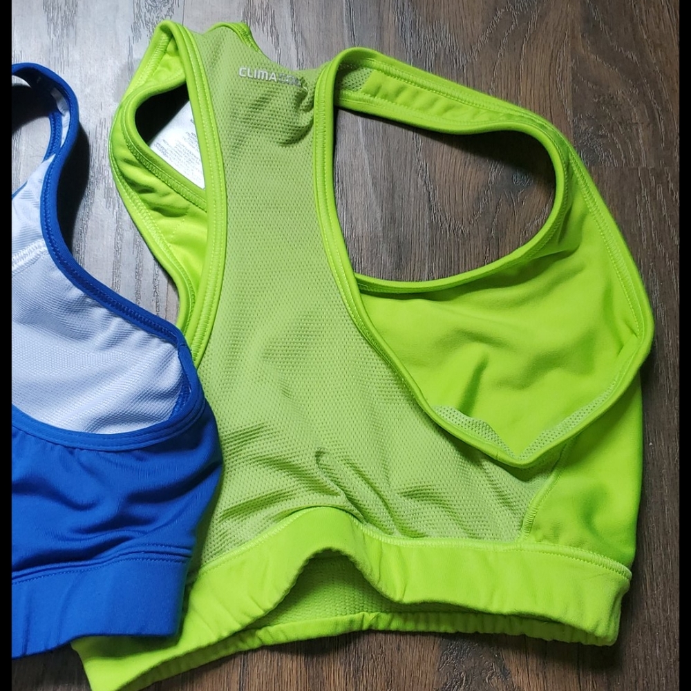 Two Adidas Techfit size small sports bras bundle - Picture 4 of 6